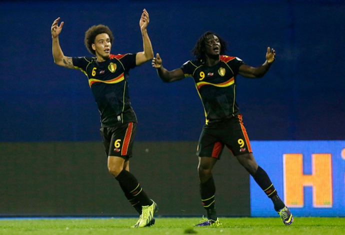 witsel lukaka belgica classifica copa do mundo 2014 2 (Foto: AP)