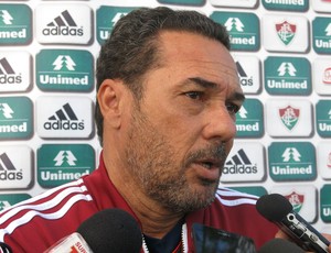 Luxemburgo treino Fluminense Florianópolis (Foto: Edgard Maciel)