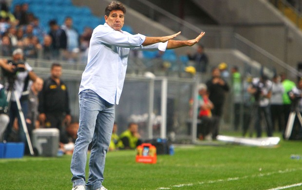 Renato Gaucho Grêmio e Criciúma  (Foto: Lucas Uebel / Grêmio FBPA)