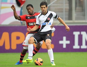 Amaral e Juninho Pernambucano Flamengo x Vasco (Foto: Marcelo Sadio / Flickr do Vasco)