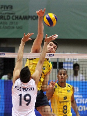 vôlei Matheus seleção Brasil (Foto: Alexandre Arruda / CBV)