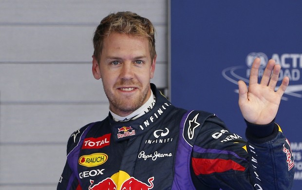 Sebastian Vettel garantiu mais uma pole position, na Coreia do Sul (Foto: Reuters)