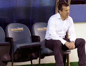 Dunga jogo Internacional contra o Vasco (Foto: Celso Ávila / Agência Estado)