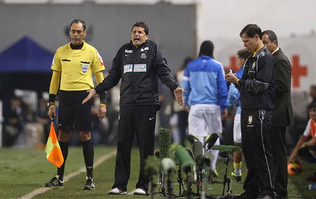 Claudinei Oliveira, treinador do Santos (Foto: Ricardo Saibun/Divulgação Santos FC)