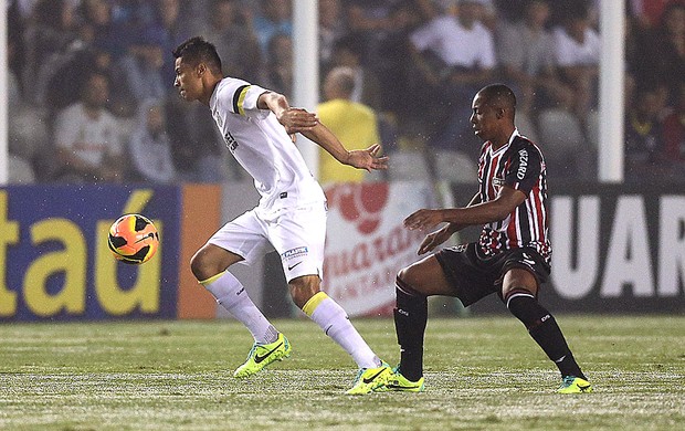 Cícero jogo Santos e São Paulo (Foto: Lucas Baptista / Futura Press)