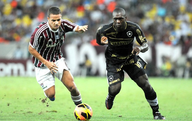 Seedorf Fluminense e Botafogo (Foto: Andre Durão)