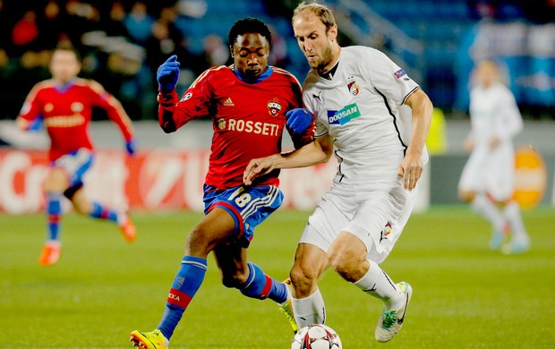 CSKA x Viktoria Plzen's Liga dos Campeões  (Foto: AP)