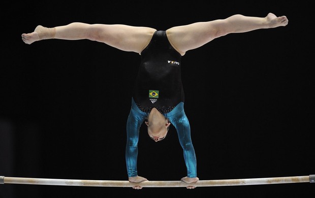 Ginástica daniele hypolito mundial antuérpia  (Foto: Agência AFP)