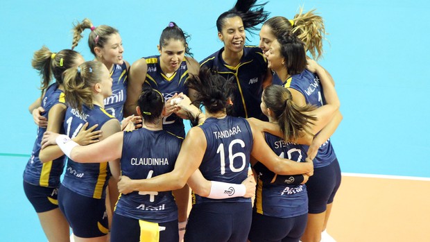 Campinas Vôlei Elenco (Foto: Felipe Christ / Vôlei Amil)