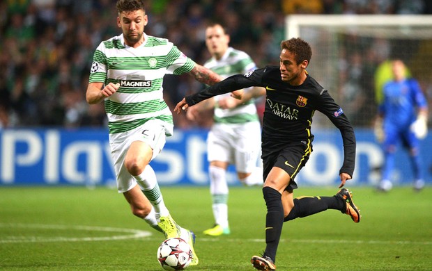 Neymar Celtic e Barcelona (Foto: Getty Images)