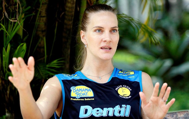 Mari vôlei entrevista (Foto: Cezar Loureiro / Agência O Globo)