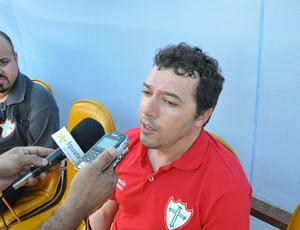 Alexandre Faganello fala sobre vitória da Portuguesa sobre o Corinthians no Morenão (Foto: Hélder Rafael)