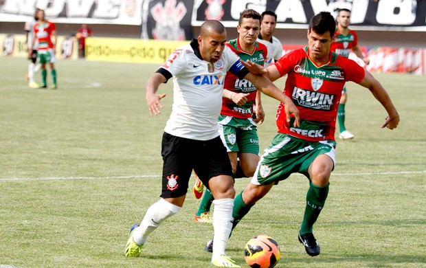 Emerson jogo Corinthians e Portuguesa (Foto: Moisés Palácios / Futura Press)