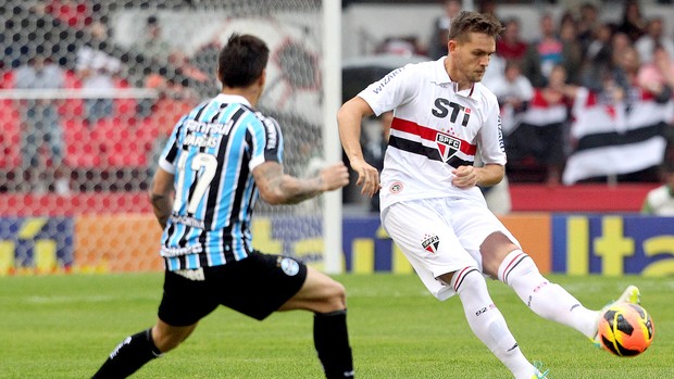 Rafael Toloi jogo São Paulo e Grêmio (Foto: Márcio Fernandes / Agência Estado)