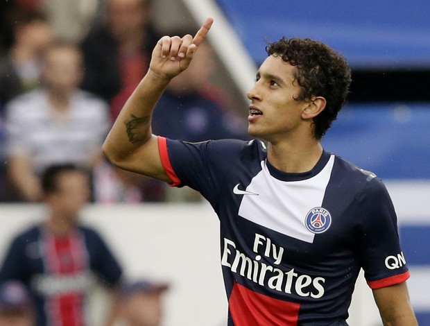 marquinhos gol paris saint germain (Foto: AFP)