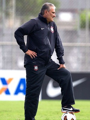 Tite treino Corinthians (Foto: Daniel Augusto Jr. / Ag. Corinthians)