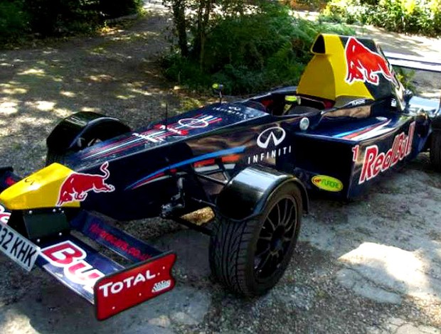 carro fórmula 1 red bull Russ Bost (Foto: Reprodução / Facebook)