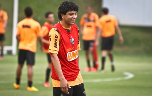 Luan; Atlético-MG; Cidade do Galo; treino (Foto: Bruno Cantini / Site Oficial do Atlético-MG)