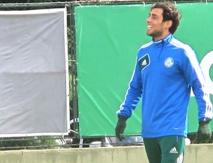 Valdivia treino Palmeiras (Foto: Marcelo Hazan)