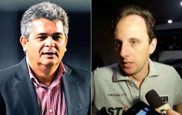 Ney Franco e Rogério Ceni (Foto: Montagem SporTV)