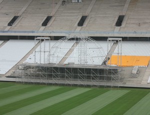 Arena Corinthians palco Ivete (Foto: Divulgação/Odebrecht)