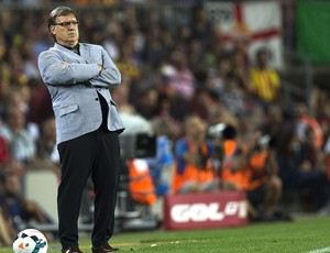 Tata Martino jogo Barcelona contra Real Sociedad (Foto: EFE)