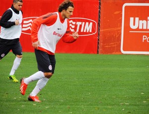 Forlán D'Alessandro Inter (Foto: Tomás Hammes / GLOBOESPORTE.COM)