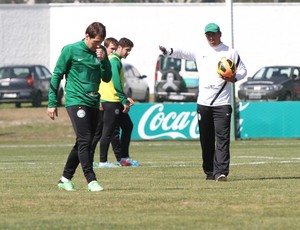 Marquinhos Santos Coritiba treino (Foto: Divulgação / Site oficial do Coritiba)