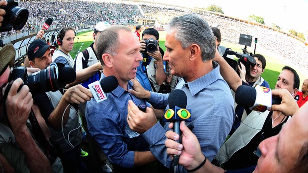 tite corinthians mano menezes flamengo brasileirão (Foto: Marcos Ribolli / Globoesporte.com)