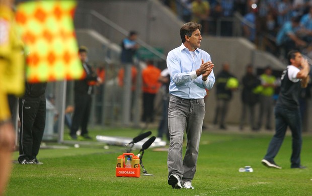 grêmio ponte preta arena brasileirão renato gaúcho (Foto: Lucas Uebel/Grêmio FBPA)