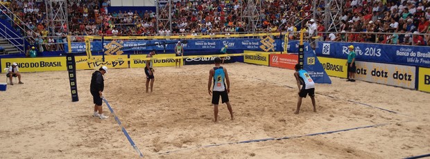 Vôlei de praia, etapa do Recife (Foto: Lucas Barros/Globoesporte.com/pb)