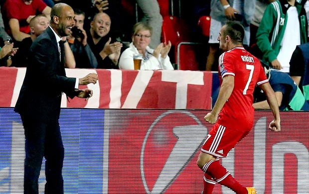 franck ribery pepe guardiola bayern de munique e chelsea (Foto: Agência Reuters)