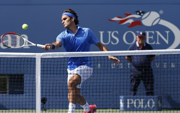 us open roger federer (Foto: Reuters)