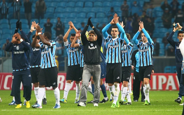 grêmio santos copa do brasil arena renato (Foto: Lucas Uebel/Grêmio FBPA)