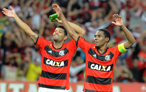 Elias gol Flamengo x Cruzeiro (Foto: Alexandre Vidal / Flaimagem)