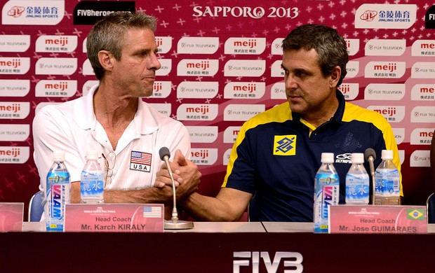 vôlei josé Roberto Guimarães brasil grand prix (Foto: FIVB)