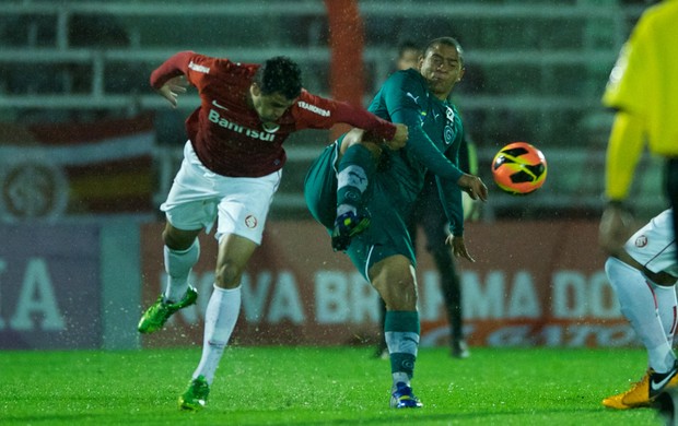 Walter divida bola com Ronaldo Alves (Foto: Alexandre Lops / Inter, DVG)