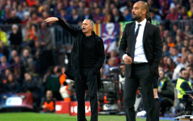 guardiola barcelona mourinho real madrid (Foto: Agência Reuters)