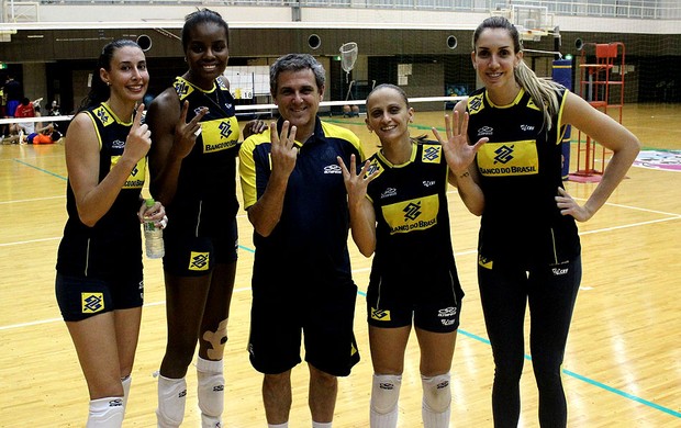 vôlei sheilla fabiana zé roberto Fabi e Thaísa (Foto: Divulgação)