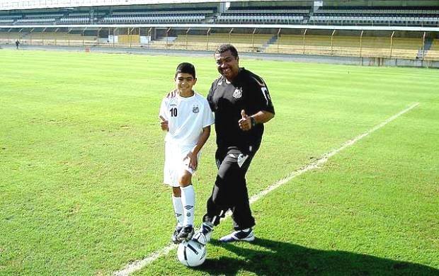 Gabriel e Betinho, Santos (Foto: Fernando Prandi / Arquivo)