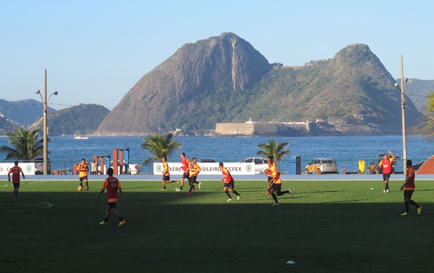 treino Atlético-MG (Foto: Thiago Benevenutte)