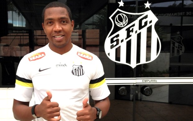 Renato Abreu, Santos (Foto: Vinícius Vieira / Divulgação Santos FC)