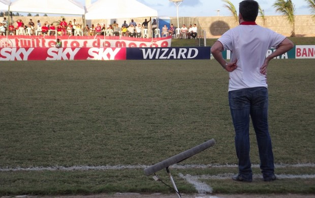 América-RN e ABC fizeram o Clássico Rei no Estádio Barretão, em Ceará-Mirim (Foto: Jocaff Souza)