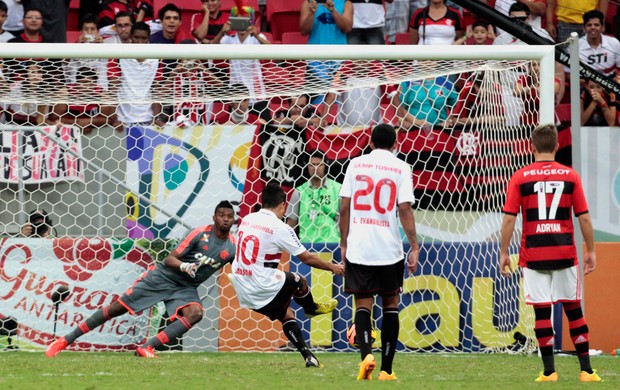 Felipe Flamengo x São Paulo (Foto: Jorge William / Agência O Globo)