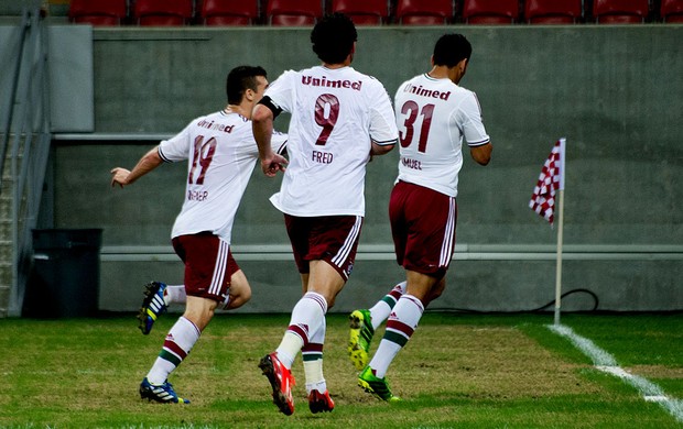 samuel fred wagner fluminense gol náutico (Foto: Bruno Haddad / Fluminense F.C.)