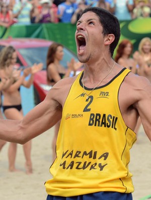 álvaro filho, vôlei de praia (Foto: Divulgação / FIVB)