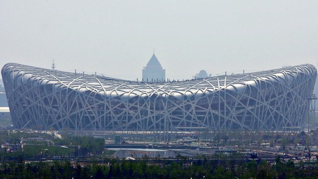 Ninho do Pássaro estádio em Pequim China (Foto: Getty Images)