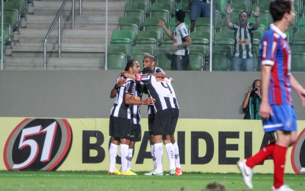 comemoração Atlético-MG x Bahia (Foto: Bruno Cantini / Flickr do Atlético-MG)