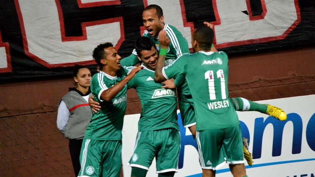 Mendieta, Joinville x Palmeiras (Foto: Leandro Ferreira/Futura Press)