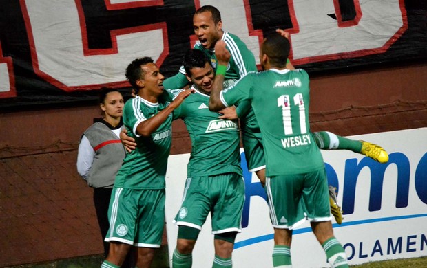 Mendieta, Joinville x Palmeiras (Foto: Leandro Ferreira/Futura Press)